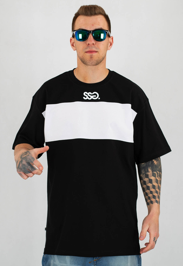 T-Shirt SSG Belt Sleeves czarny