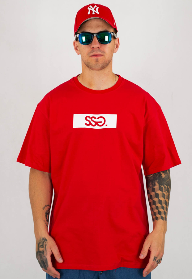 T-Shirt SSG Belt czerwony