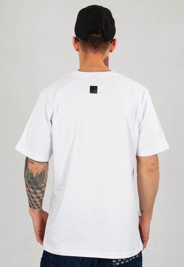 T-Shirt SSG Circle Colors biały