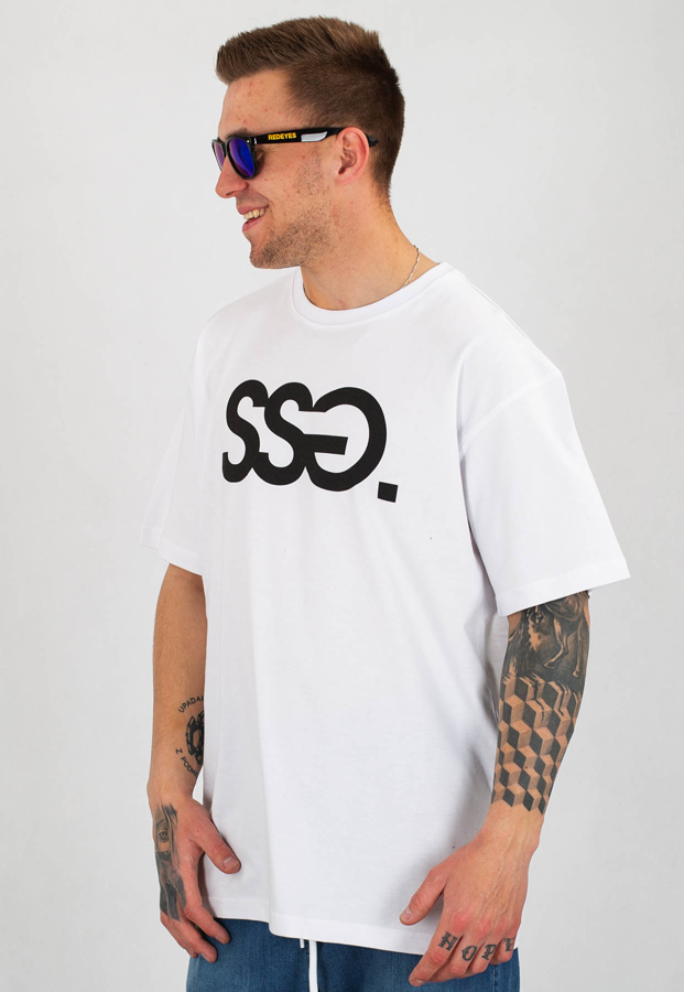 T-Shirt SSG Classic biały