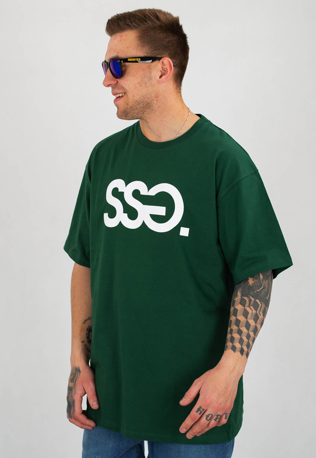 T-Shirt SSG Classic ciemno zielony