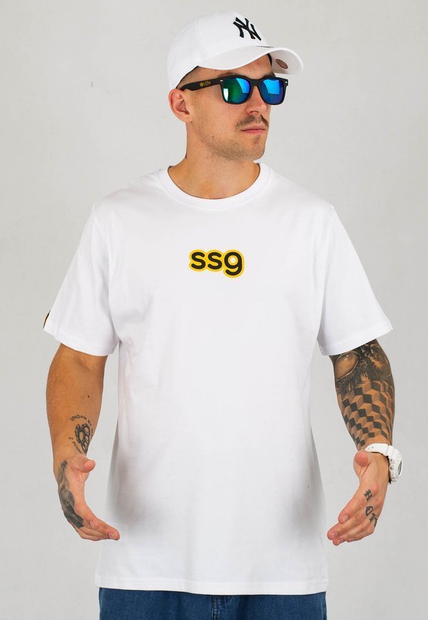 T-Shirt SSG Comics biały