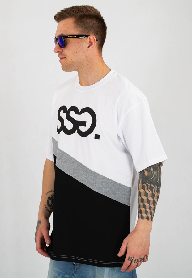 T-Shirt SSG Cut Classic biały