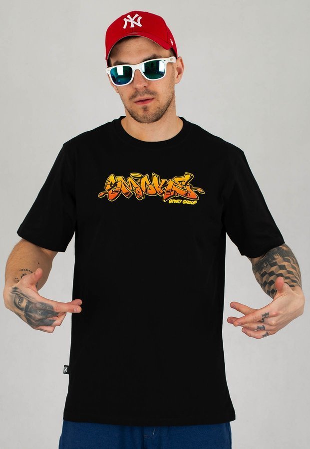 T-Shirt SSG Graffiti czarny