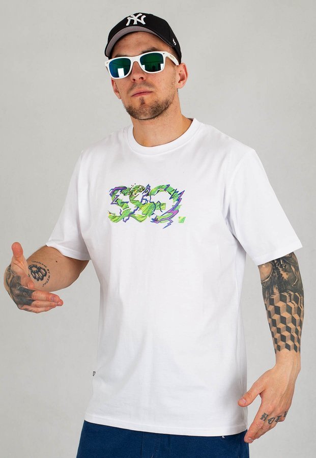 T-Shirt SSG Green biały