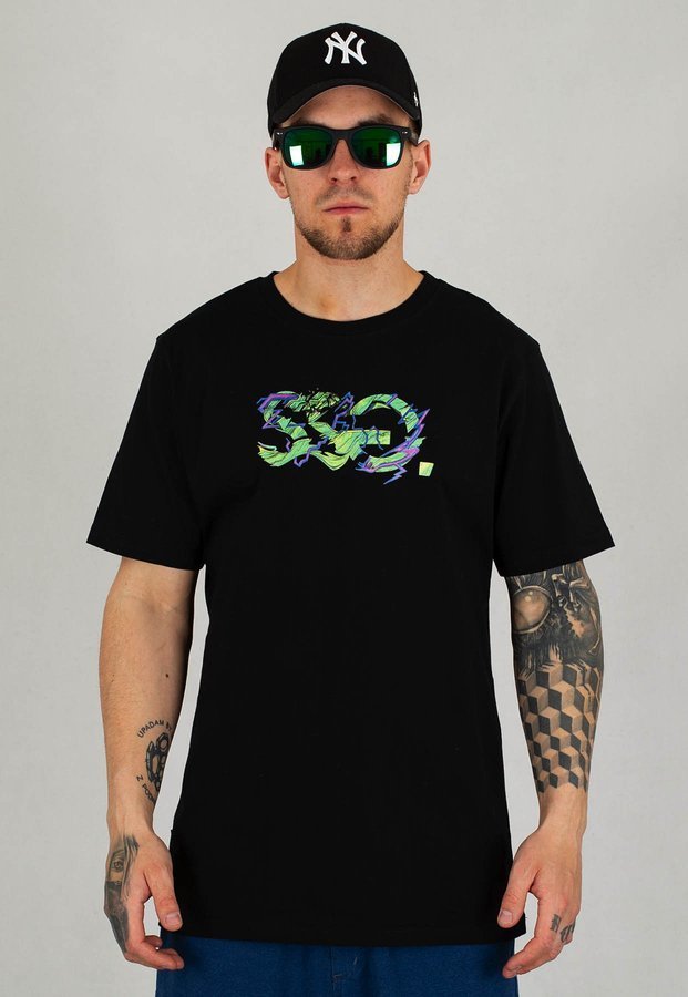 T-Shirt SSG Green czarny