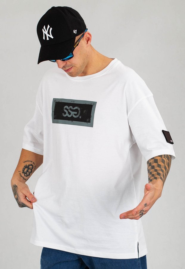 T-Shirt SSG Industrial Frame biały