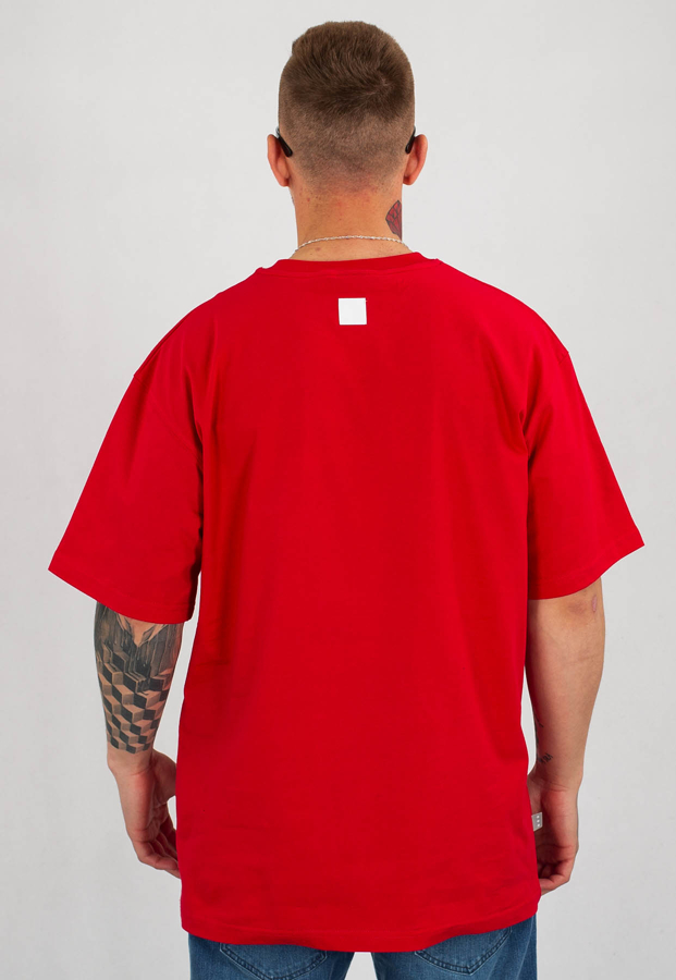 T-Shirt SSG New Outline czerwony
