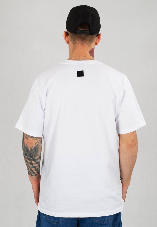 T-Shirt SSG Piping biały