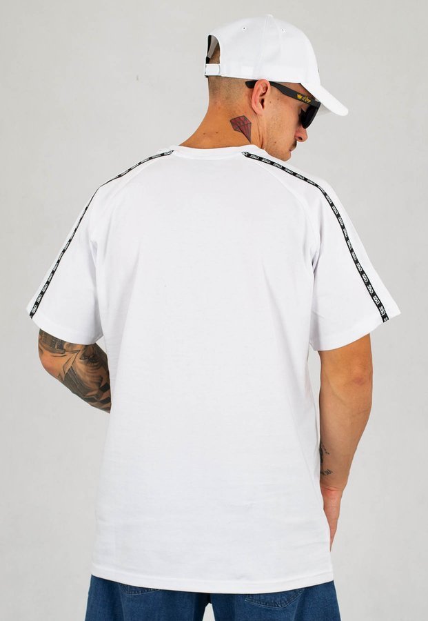 T-Shirt SSG Premium Logo Tape biały