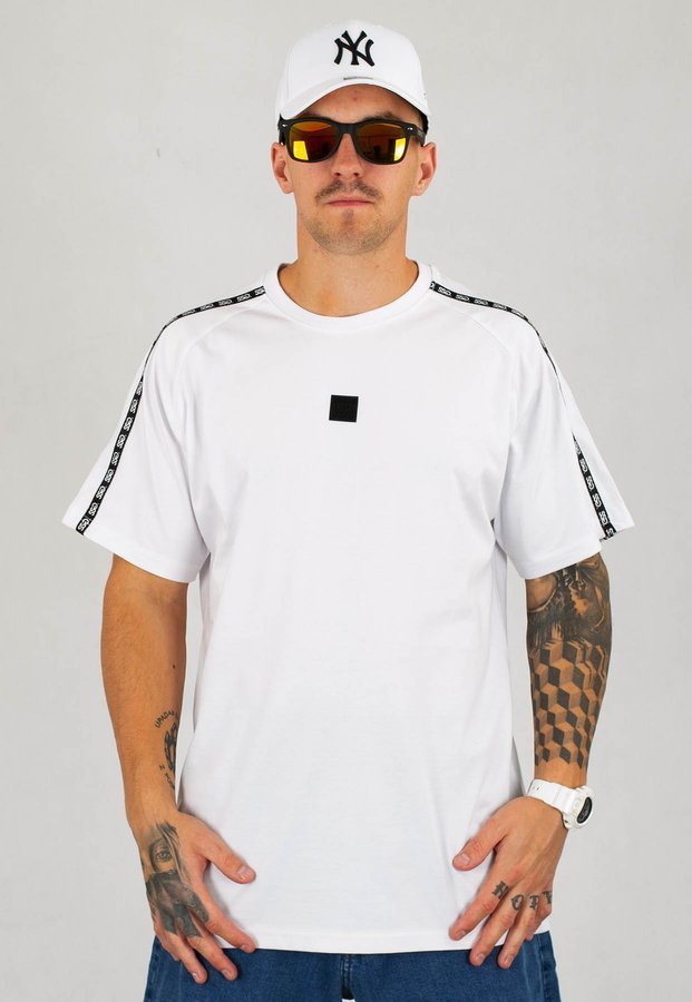 T-Shirt SSG Premium Logo Tape biały