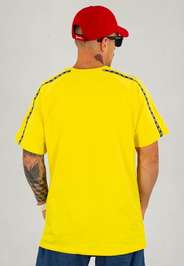 T-Shirt SSG Premium Logo Tape żółty