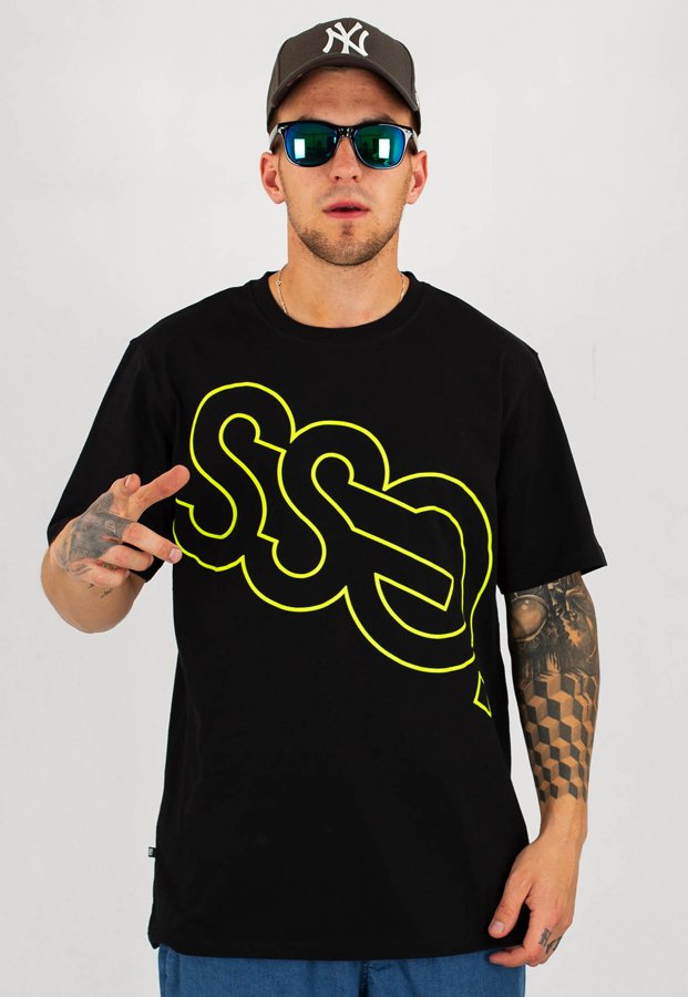 T-Shirt SSG Puff SSG czarny