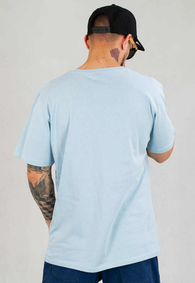 T-Shirt SSG Puff błękitny