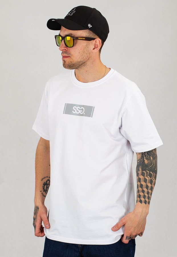 T-Shirt SSG Reflective biały