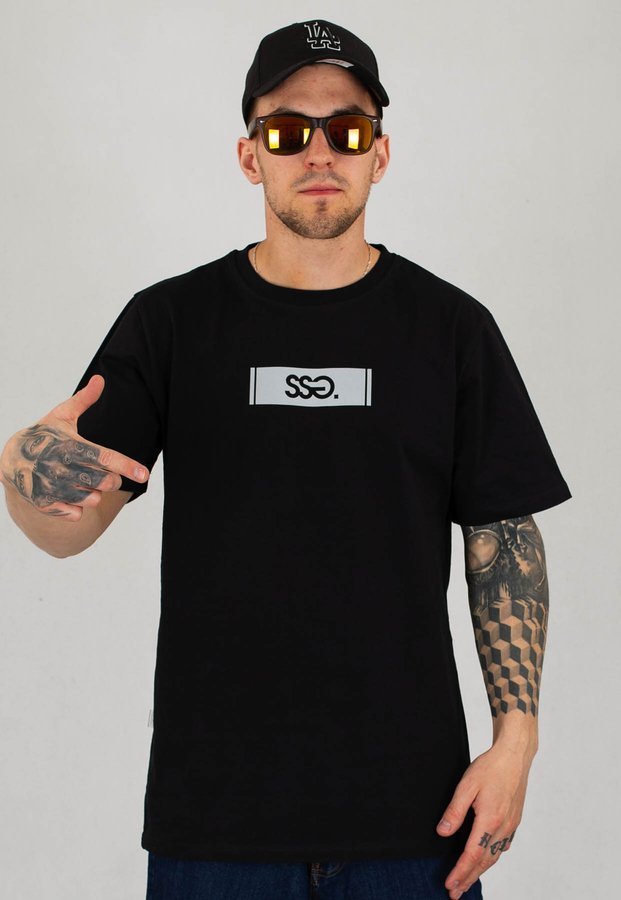 T-Shirt SSG Reflective czarny