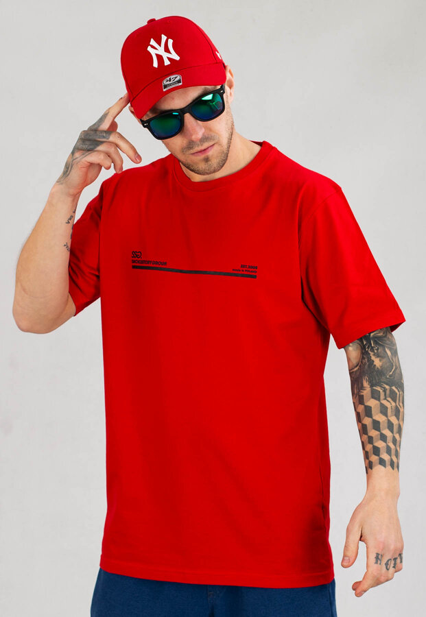 T-Shirt SSG Simple czerwony