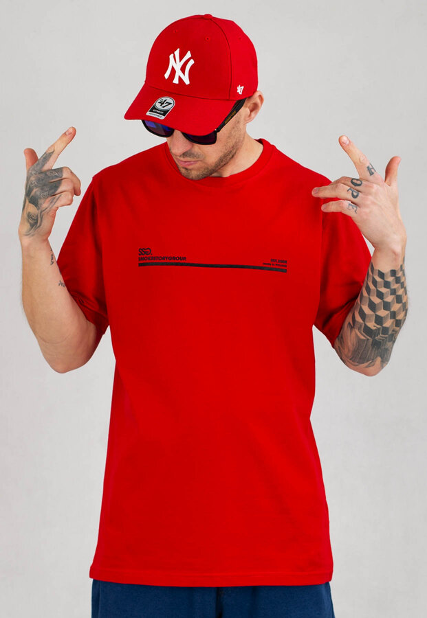 T-Shirt SSG Simple czerwony