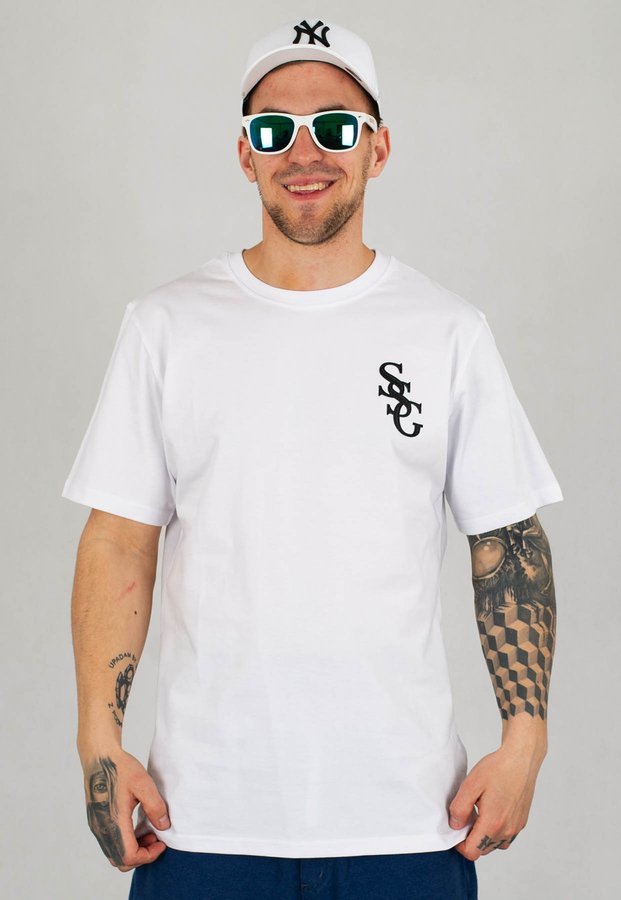 T-Shirt SSG Slant biały