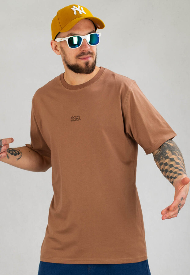 T-Shirt SSG Small Classic brązowy