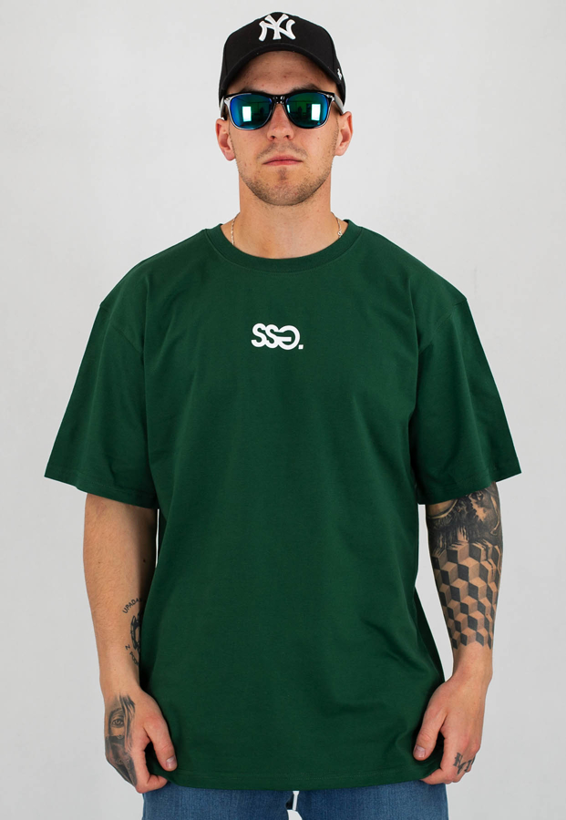 T-Shirt SSG Small Classic ciemno zielony