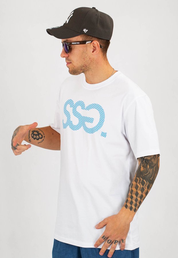 T-Shirt SSG Small Signs biały