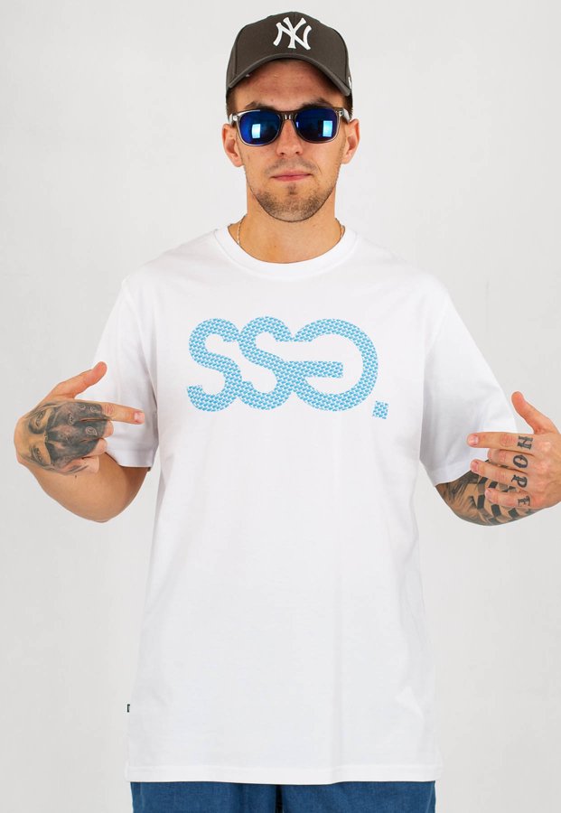 T-Shirt SSG Small Signs biały