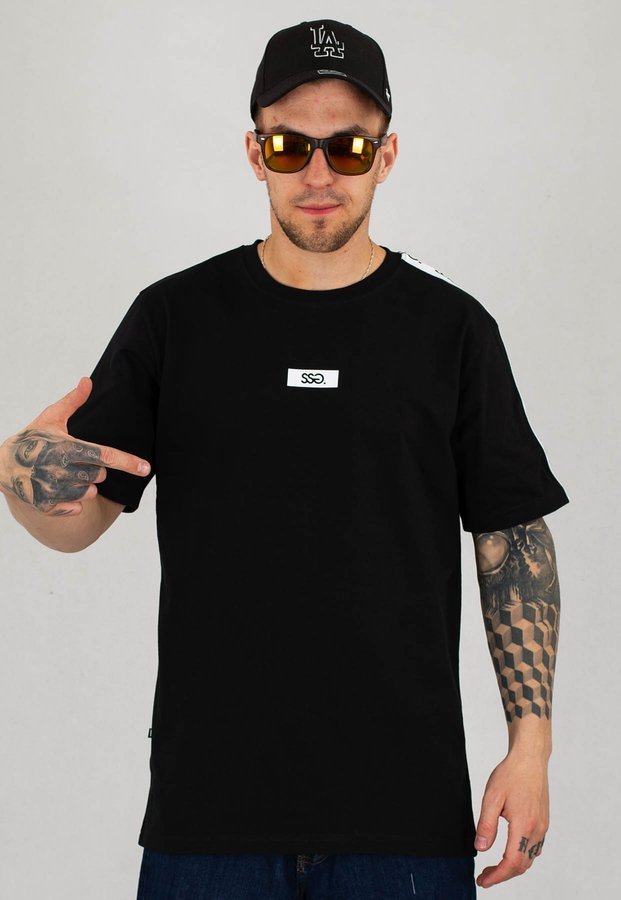 T-Shirt SSG Tape Sleeve czarny
