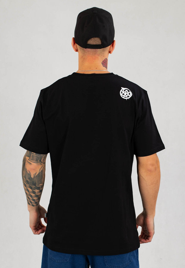 T-shirt 360CLTH Crest czarny