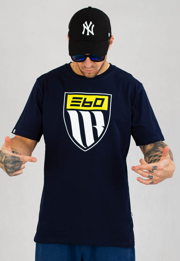 T-shirt 360CLTH Crest granatowy