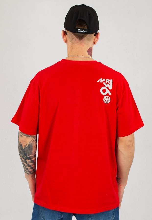 T-shirt 360CLTH Shield czerwony