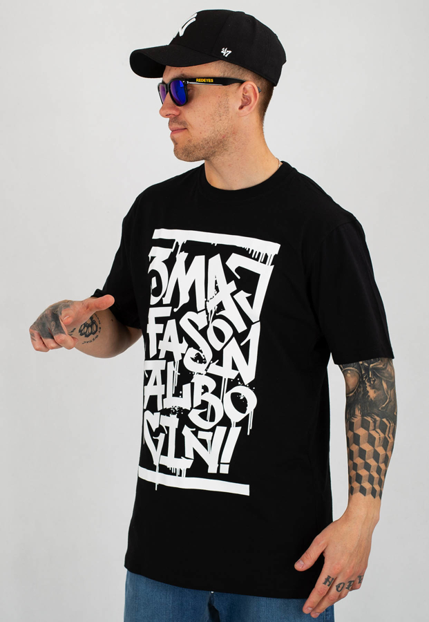 T-shirt 3maj Fason Marker czarny