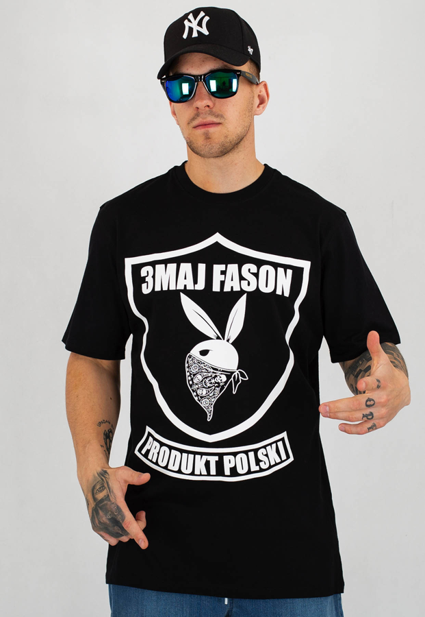 T-shirt 3maj Fason Rabbit czarny