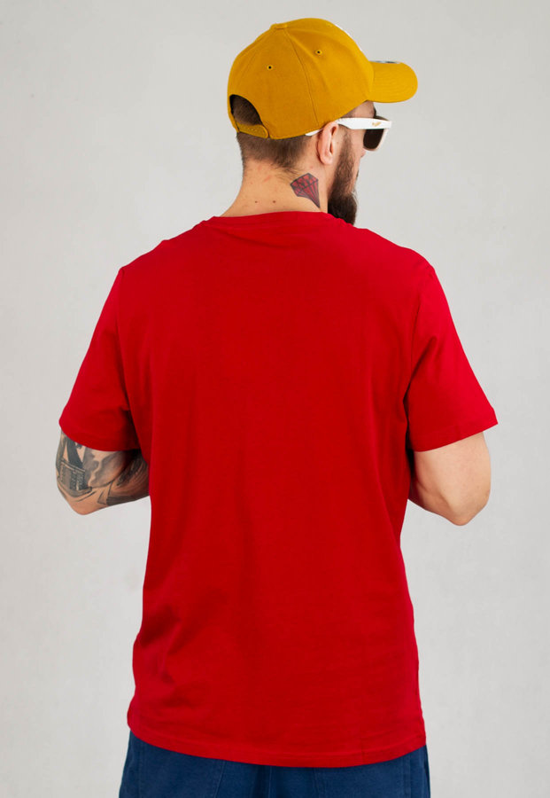 T-shirt 4F M539 czerwony