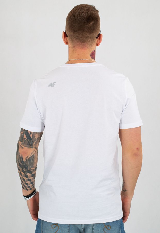 T-shirt 4F TSM002 biały