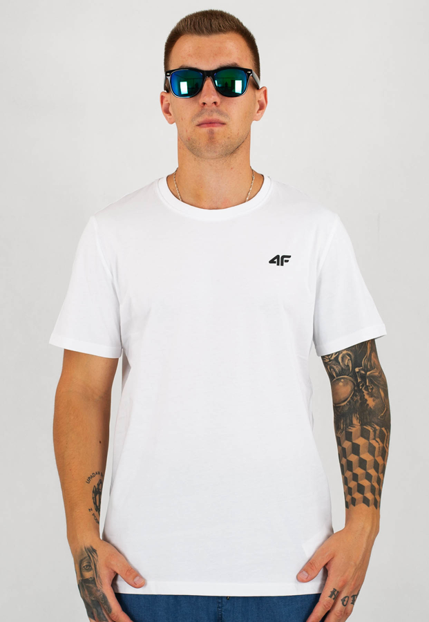 T-shirt 4F TSM070 biały