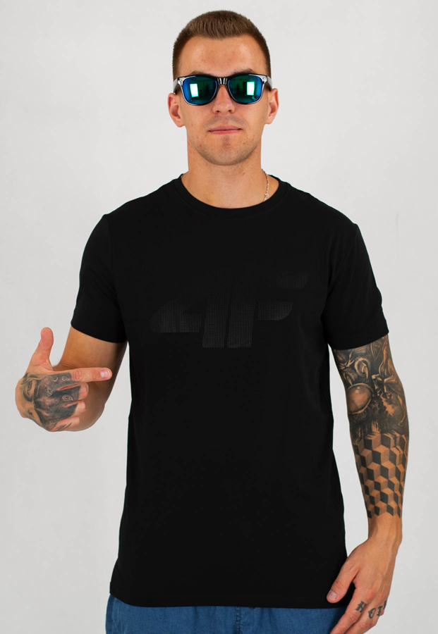 T-shirt 4F TSM071 czarny