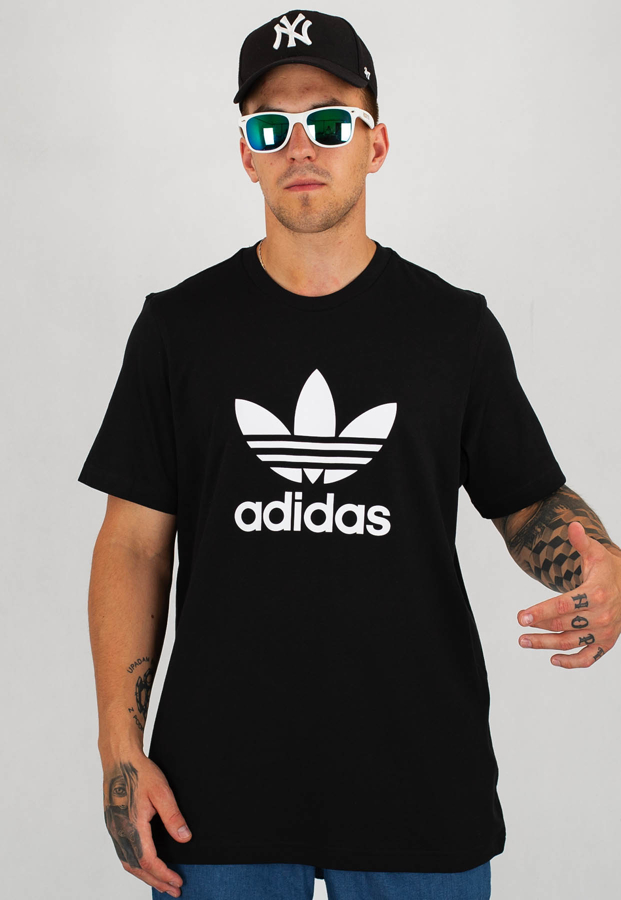T-shirt Adidas Trefoil czarny