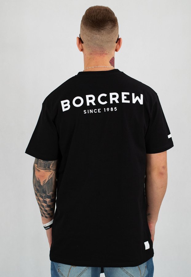 T-shirt B.O.R. Biuro Ochrony Rapu Classic BorCrew czarny