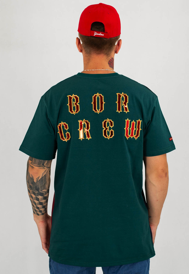 T-shirt B.O.R. Biuro Ochrony Rapu Premium Royal zielony