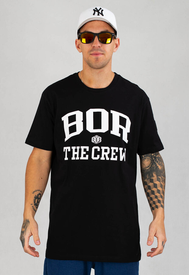 T-shirt B.O.R. Biuro Ochrony Rapu The Crew czarny