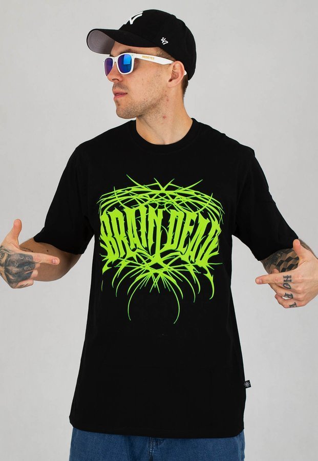 T-shirt Brain Dead Familia Death Metal czarny