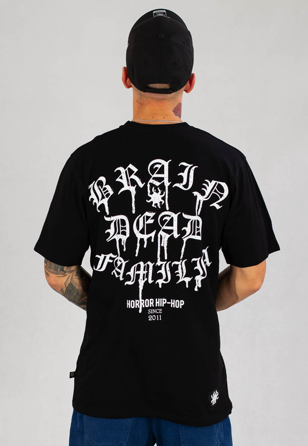 T-shirt Brain Dead Familia Gothic czarny