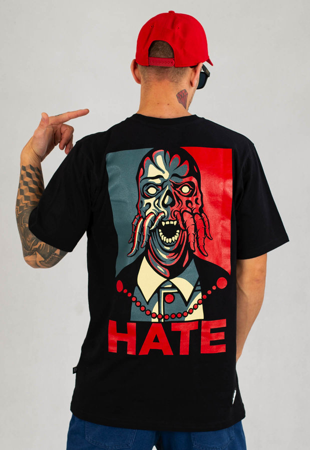 T-shirt Brain Dead Familia Hate czarny