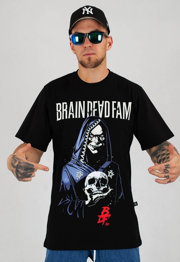 T-shirt Brain Dead Familia Occult Monk czarny