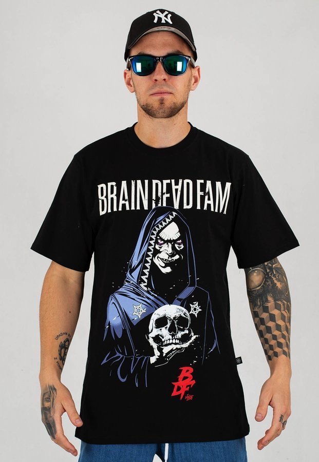 T-shirt Brain Dead Familia Occult Monk czarny