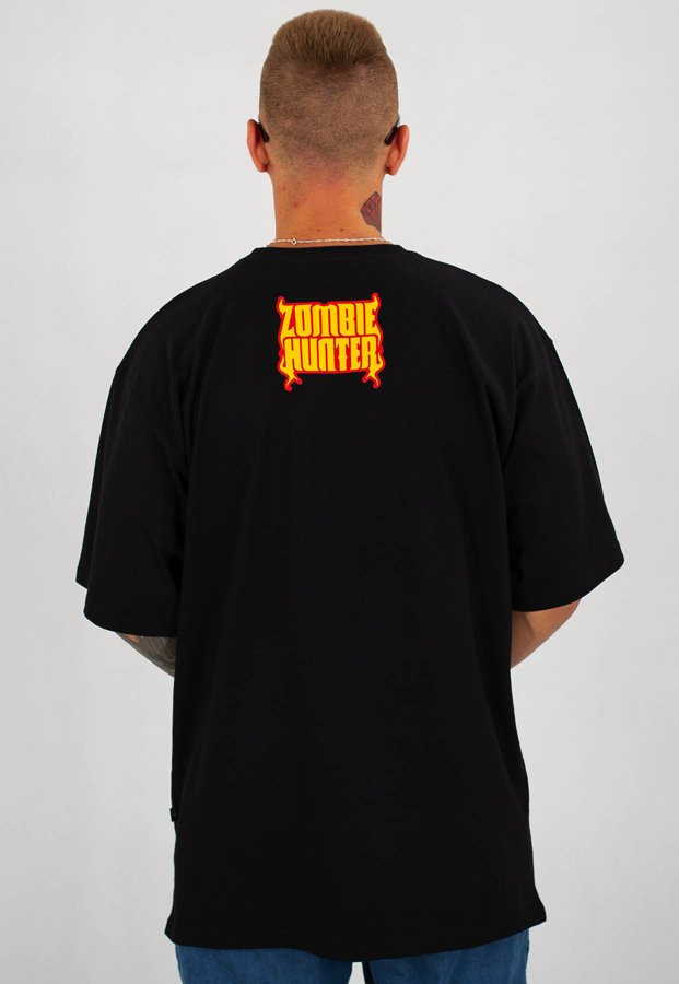 T-shirt Brain Dead Familia Zombie Hunter czarny