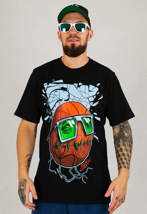 T-shirt Brain Dead Familia x Pszczelarz Freestyle Okulary czarny
