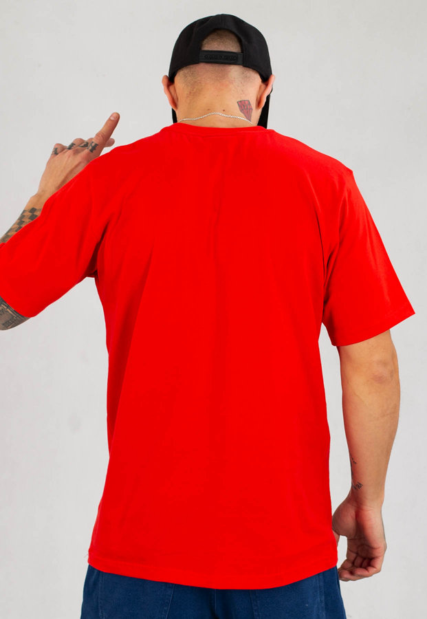 T-shirt Chada Handcuff czerwony