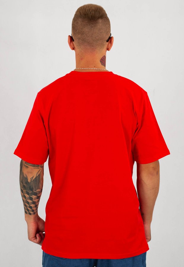 T-shirt Chada Inspirowany czerwony